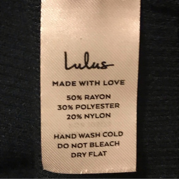 Lulus Dark Green Ribbed Cold Shoulder Sweater Top - Picture 2 of 2